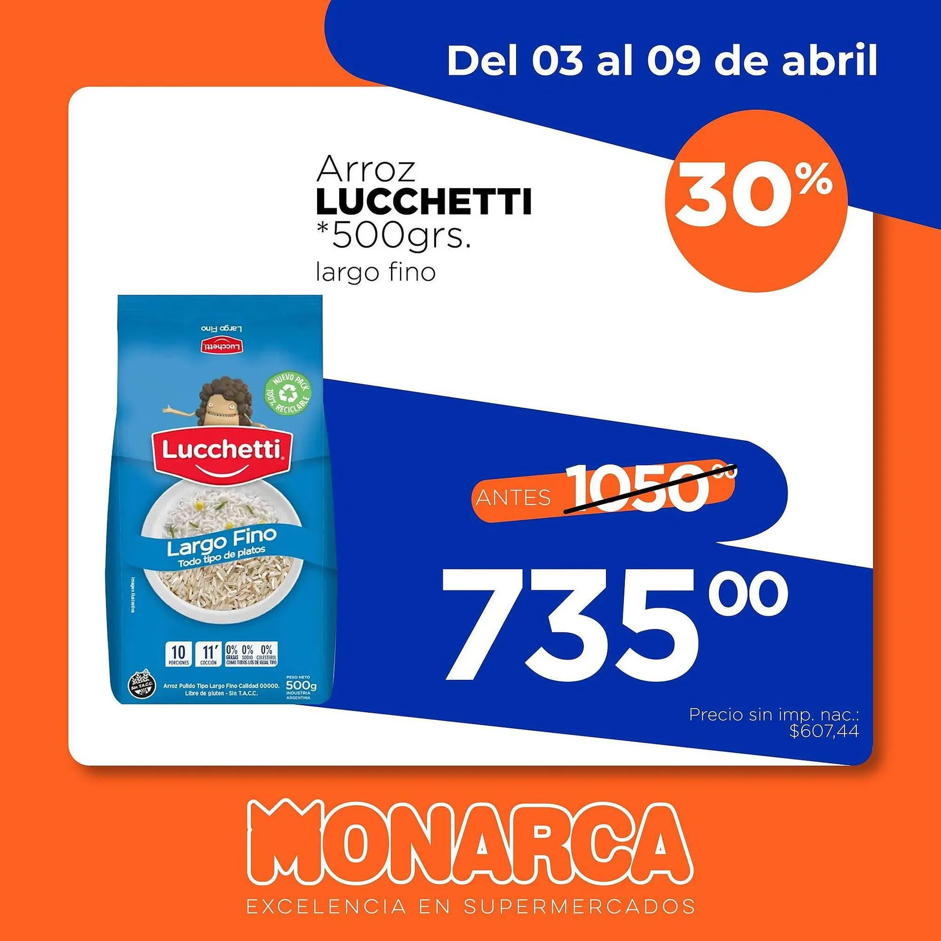 Ofertas de Catálogo Supermercados Monarca 3 de abril al 9 de abril 2026 - Página 3 del catálogo