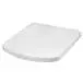 Tapa y asiento para inodoro de resina y plástico blanco Dama Senso