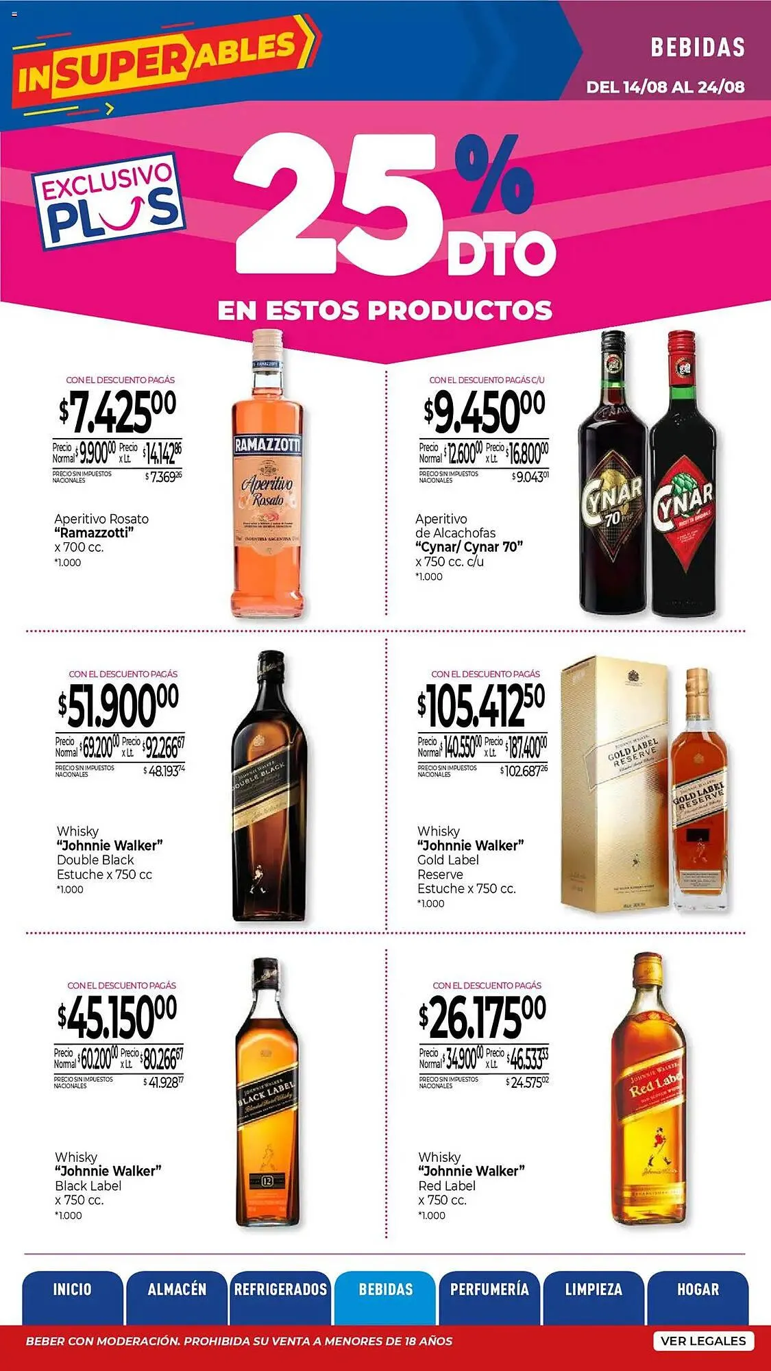 Ofertas de Catálogo La Anonima 14 de agosto al 25 de agosto 2025 - Página 20 del catálogo