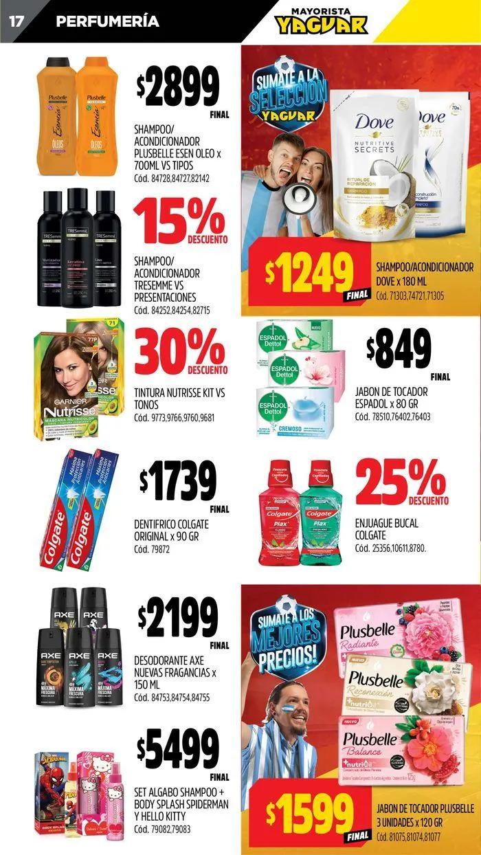 Ofertas de Ofertas Supermercados Yaguar Posadas 8 de julio al 14 de julio 2024 - Página 17 del catálogo