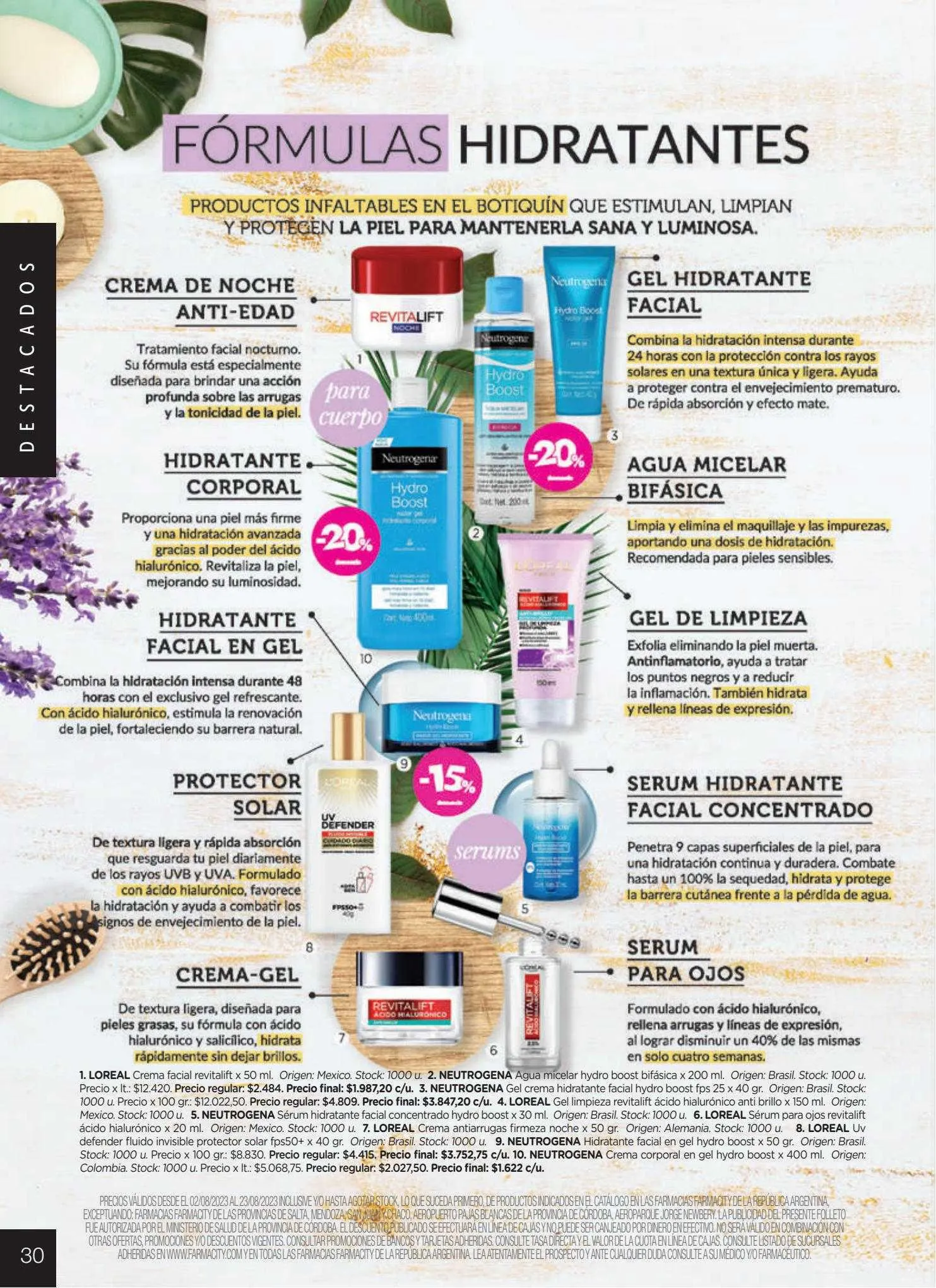 Ofertas de Catálogo Farmacity 1 de junio al 30 de septiembre 2023 - Página 30 del catálogo