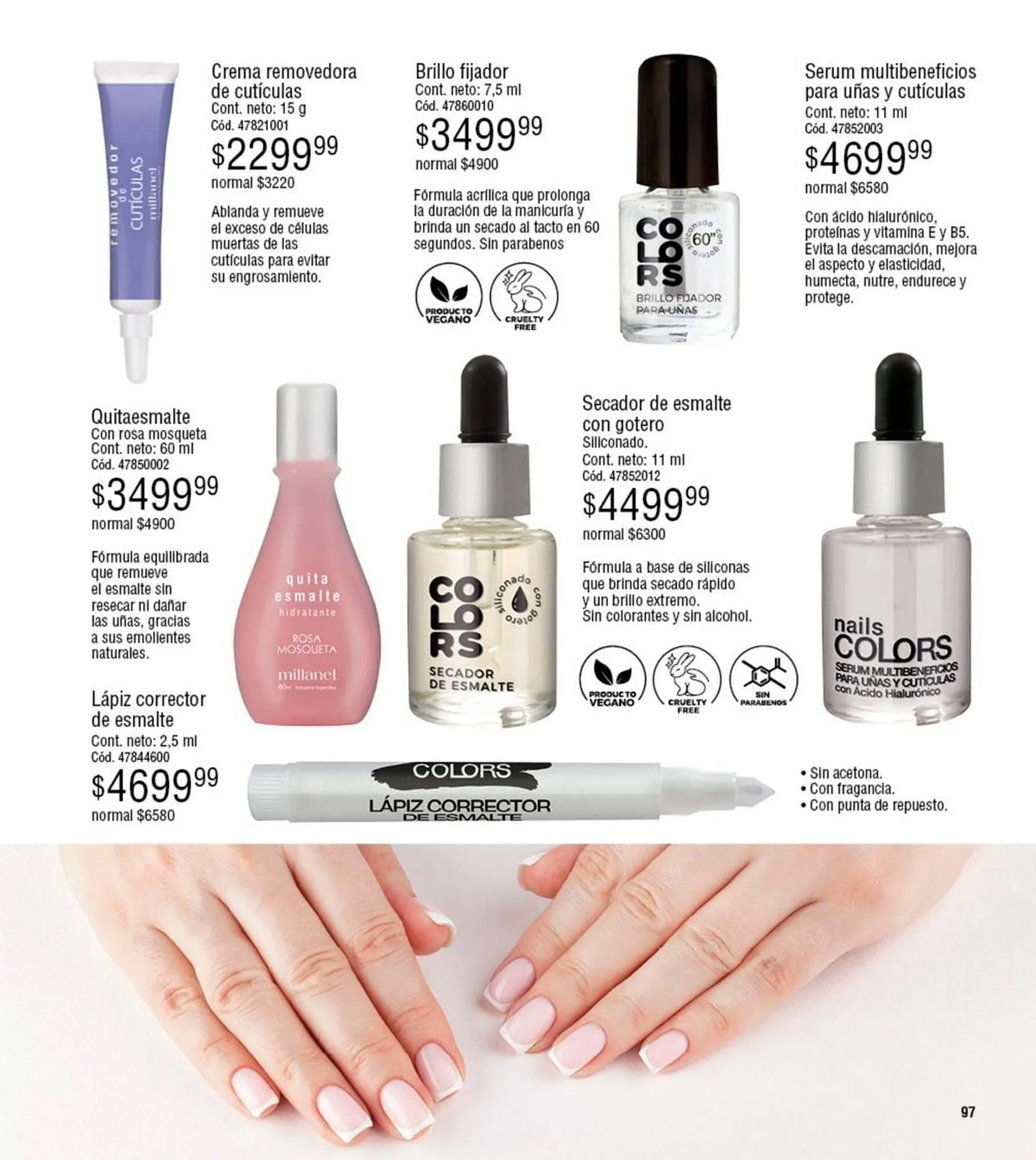Ofertas de Catálogo Millanel Cosmética 3 de marzo al 30 de marzo 2025 - Página 97 del catálogo