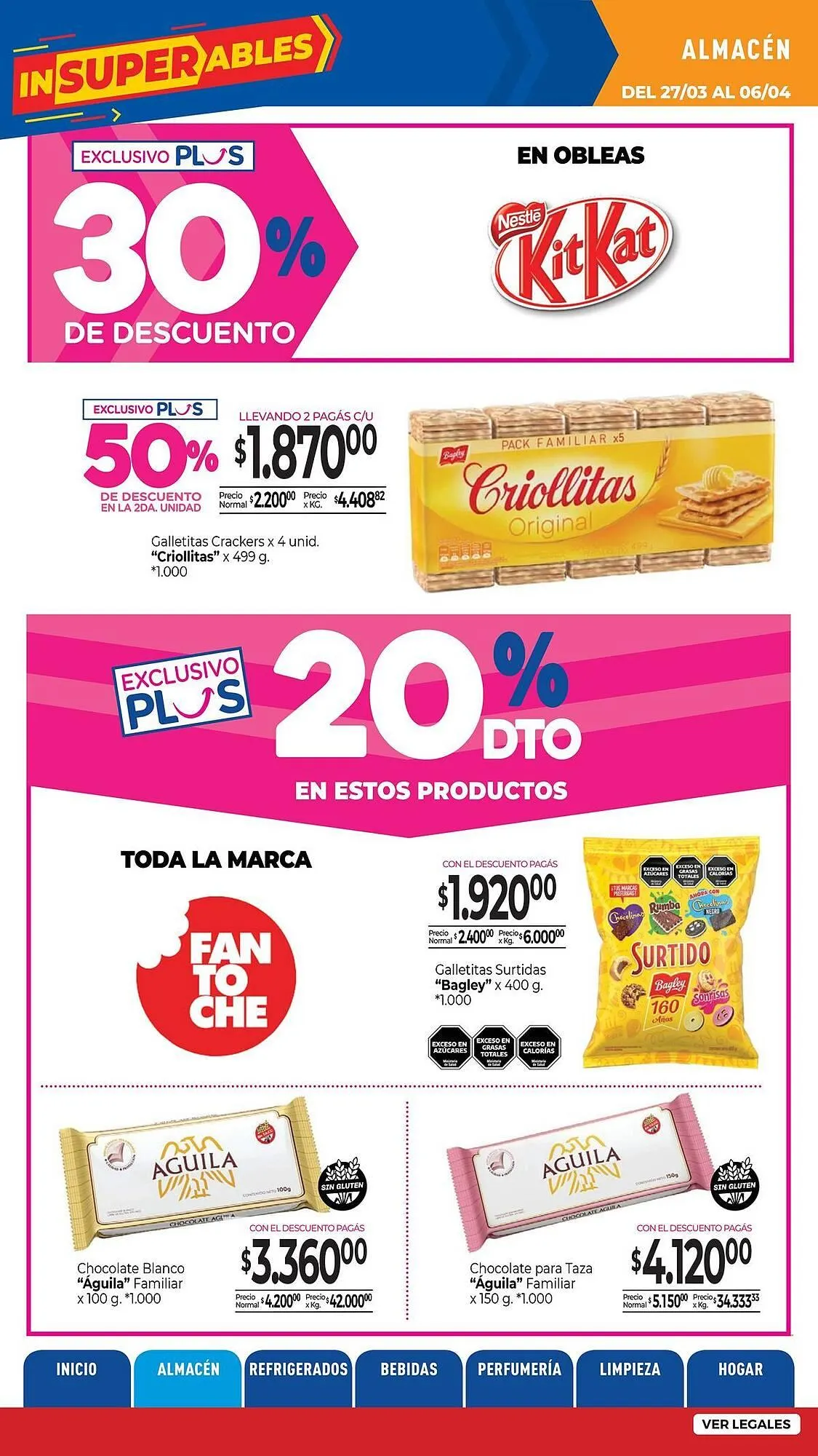 Ofertas de Catálogo La Anonima 27 de marzo al 6 de abril 2025 - Página 12 del catálogo