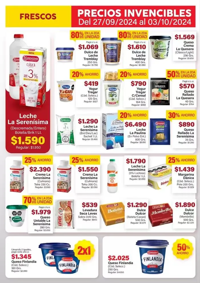 Ofertas de Ofertas Supermercados Aiello 28 de septiembre al 12 de octubre 2024 - Página 10 del catálogo
