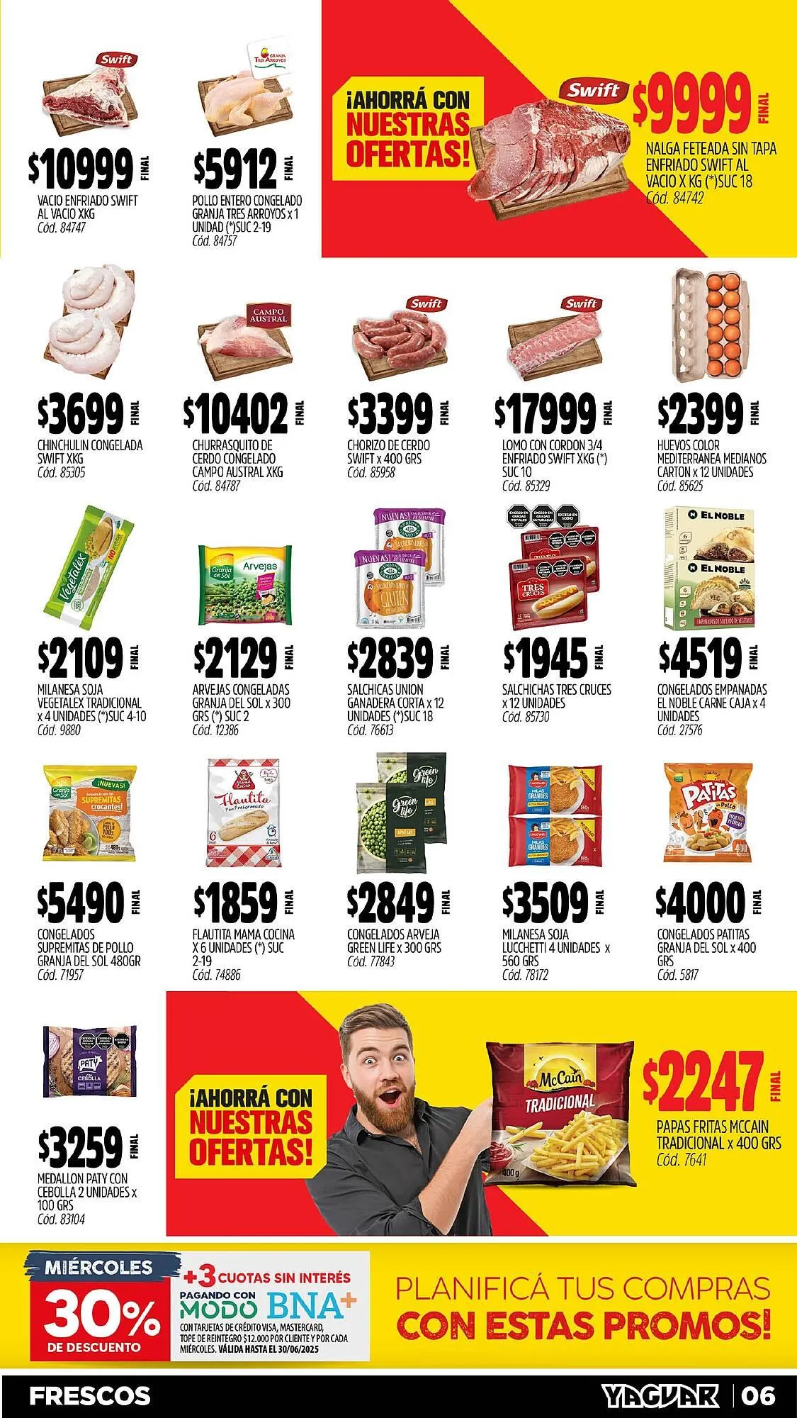 Ofertas de Catálogo Supermercados Yaguar 31 de marzo al 6 de abril 2025 - Página 6 del catálogo
