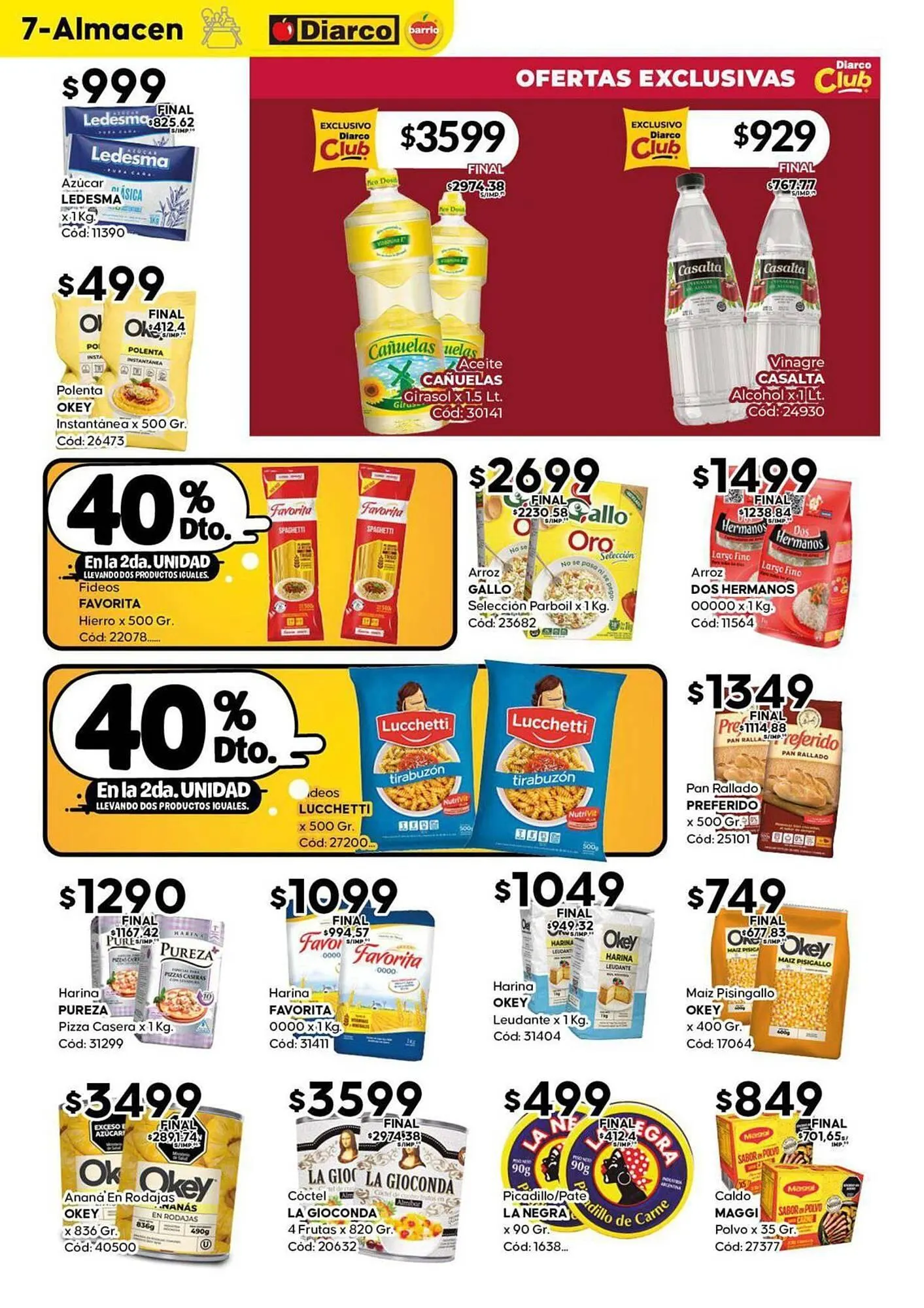 Ofertas de Catálogo Diarco 28 de julio al 2 de agosto 2025 - Página 7 del catálogo