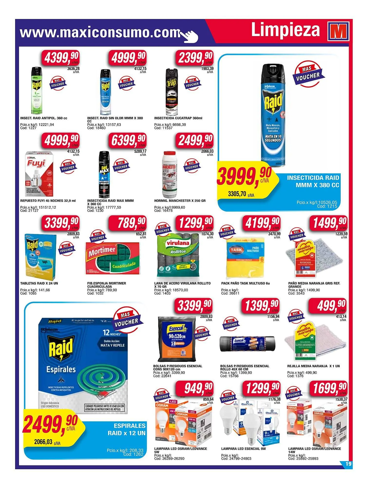 Ofertas de Revista Maxiconsumo 2 de marzo al 16 de marzo 2026 - Página 19 del catálogo