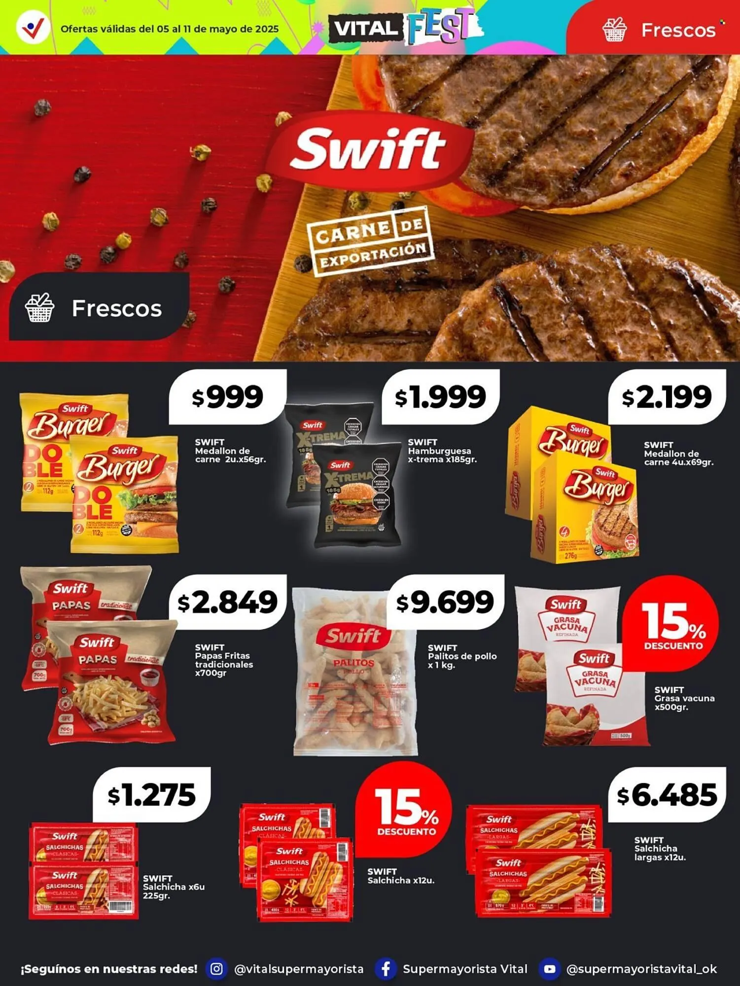 Ofertas de Catálogo Supermayorista Vital 5 de mayo al 13 de mayo 2025 - Página 23 del catálogo