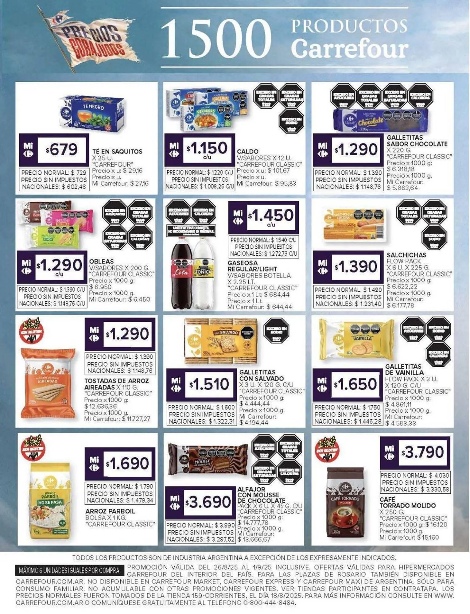 Ofertas de Catálogo Carrefour 26 de agosto al 1 de septiembre 2025 - Página 10 del catálogo