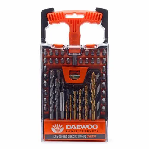 Kit de Mechas y Puntas Daewoo DWKIT50 50 Piezas