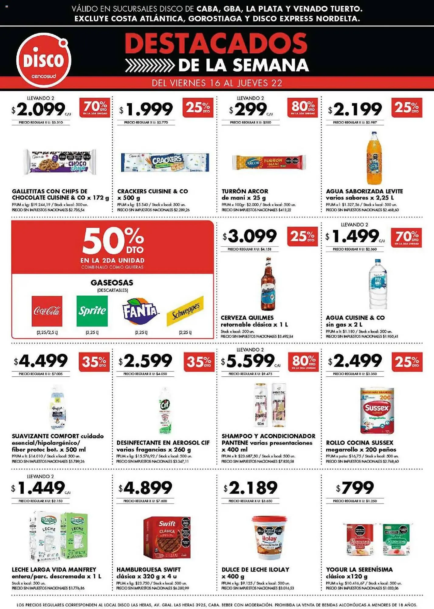 Ofertas de Folleto Disco 16 de enero al 23 de enero 2026 - Página 1 del catálogo