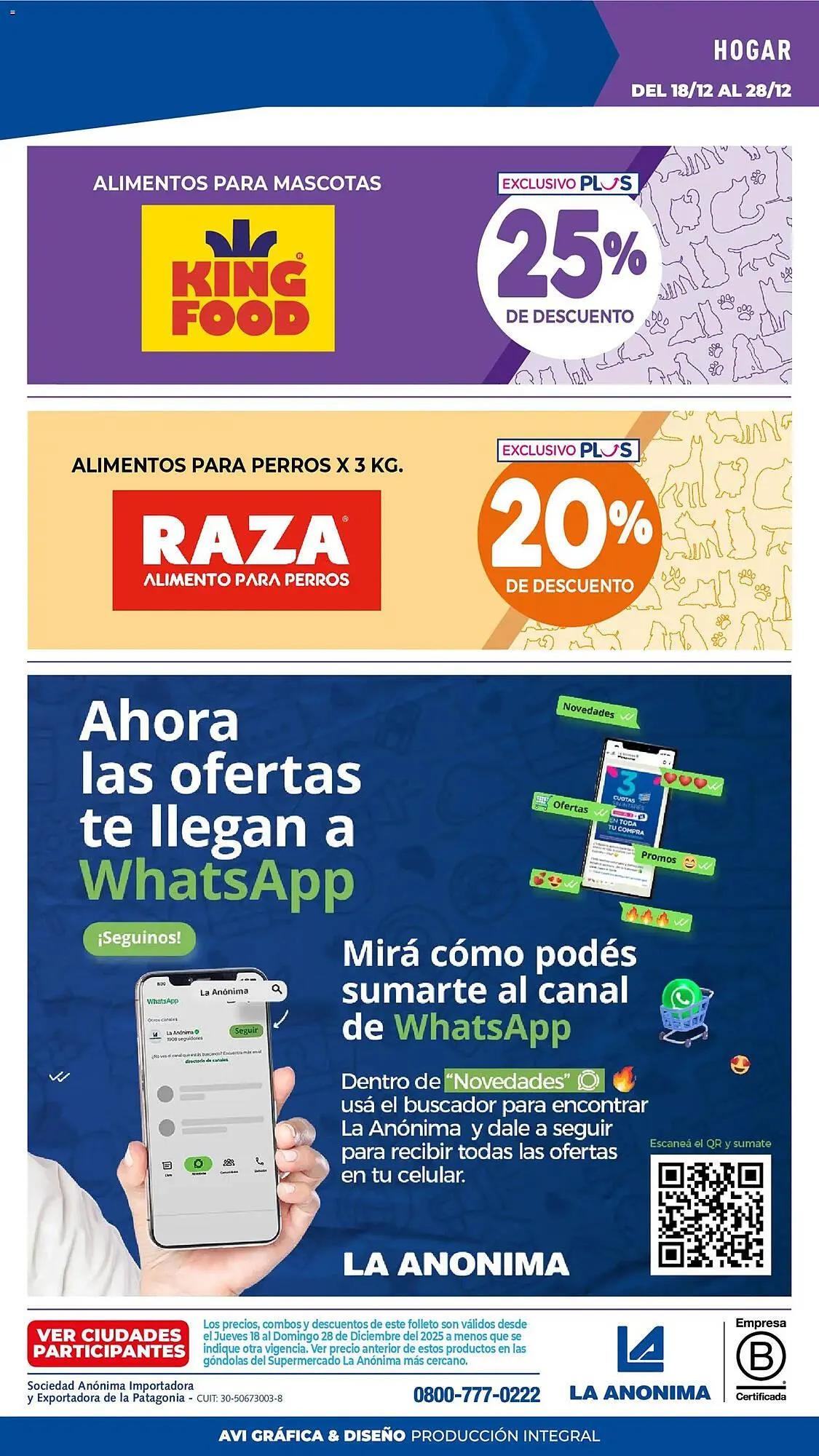 Ofertas de Catálogo La Anonima 18 de diciembre al 28 de diciembre 2025 - Página 44 del catálogo