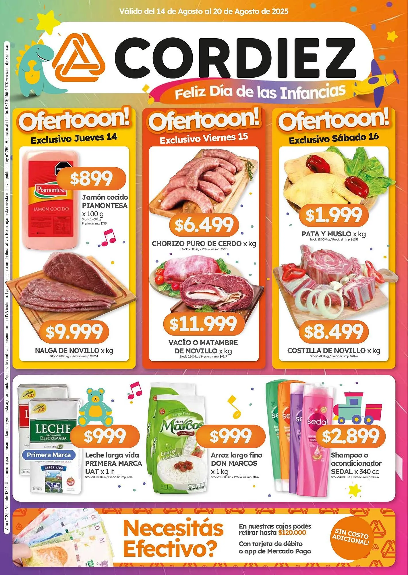 Ofertas de Catálogo Cordiez 14 de agosto al 20 de agosto 2025 - Página 1 del catálogo