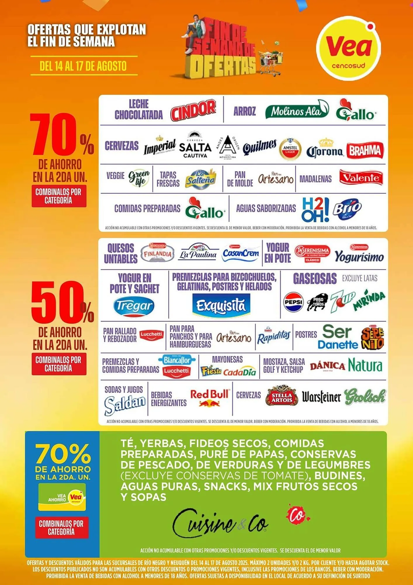 Ofertas de Catálogo Supermercados Vea 14 de agosto al 17 de agosto 2025 - Página 3 del catálogo