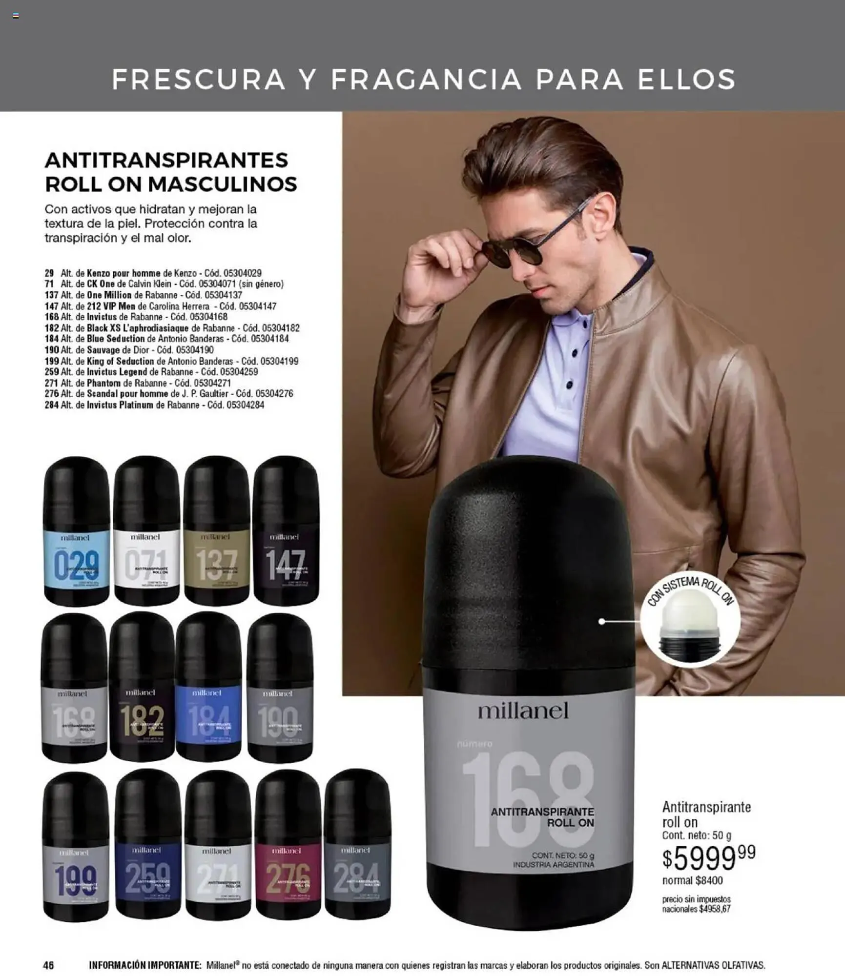 Ofertas de Catálogo Millanel Cosmética 15 de septiembre al 20 de octubre 2025 - Página 46 del catálogo