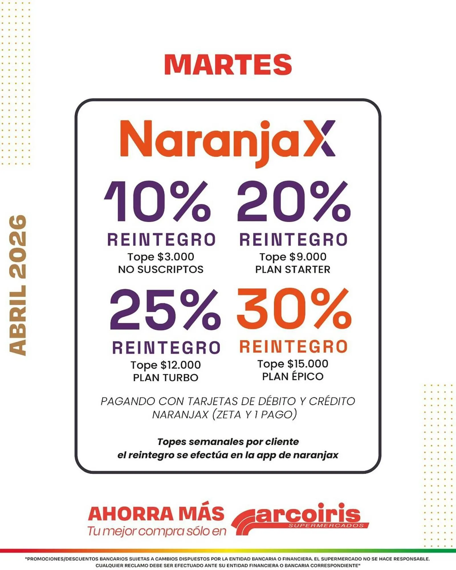Ofertas de Catálogo Arcoiris Supermercados 7 de abril al 30 de abril 2026 - Página 5 del catálogo