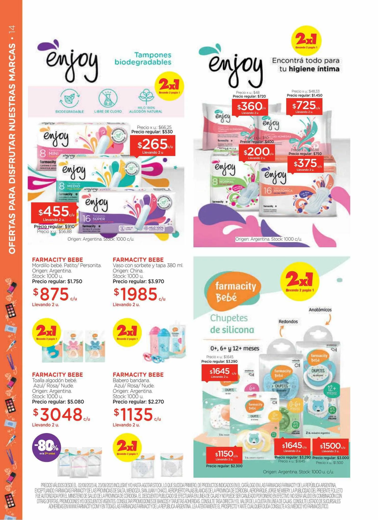 Ofertas de Catálogo Farmacity 1 de junio al 30 de septiembre 2023 - Página 14 del catálogo