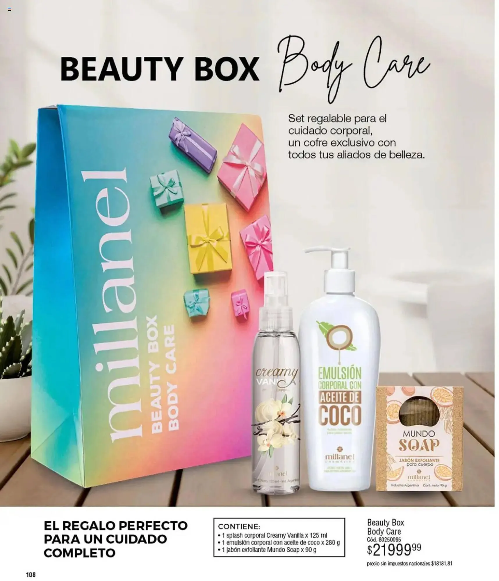 Ofertas de Catálogo Millanel Cosmética 15 de septiembre al 20 de octubre 2025 - Página 108 del catálogo