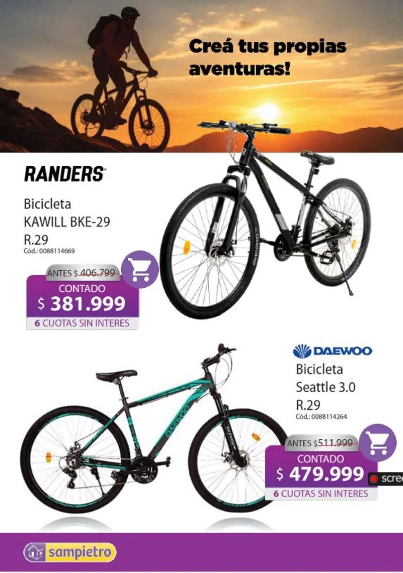 Ofertas de Catálogo Sampietro 9 de mayo al 15 de mayo 2025 - Página 24 del catálogo