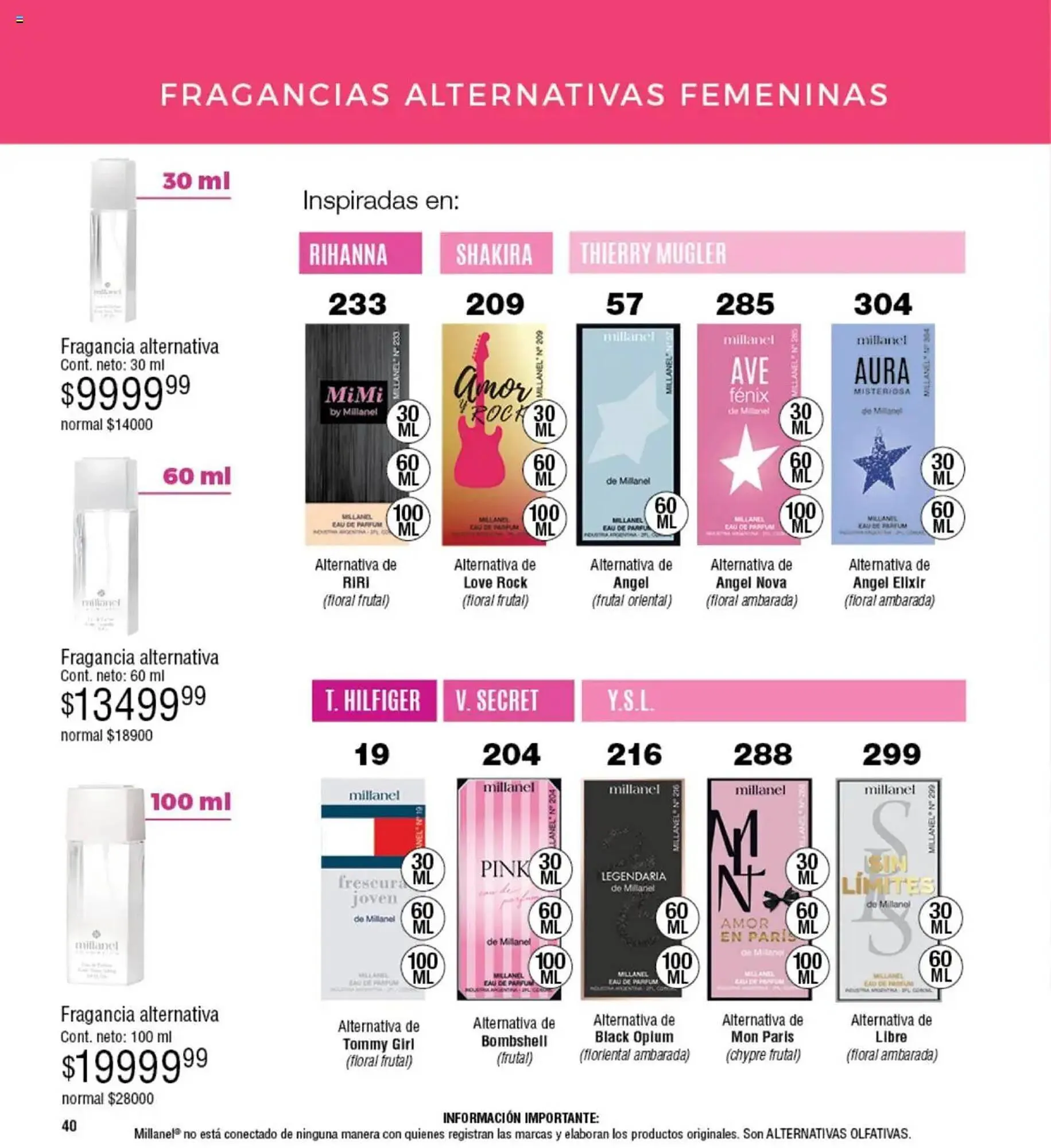 Ofertas de Catálogo Millanel Cosmética 26 de mayo al 23 de junio 2025 - Página 40 del catálogo
