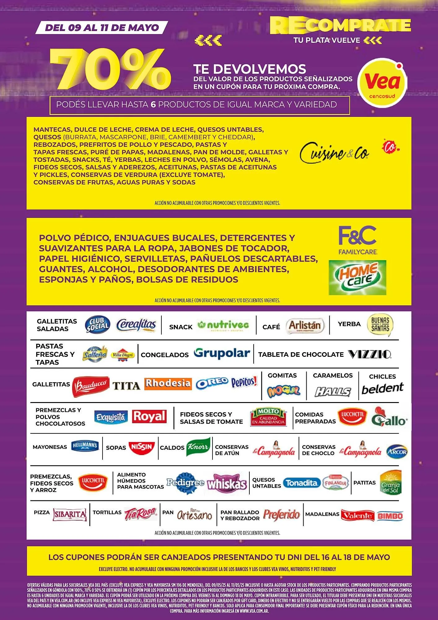 Ofertas de Catálogo Supermercados Vea 9 de mayo al 11 de mayo 2025 - Página 4 del catálogo