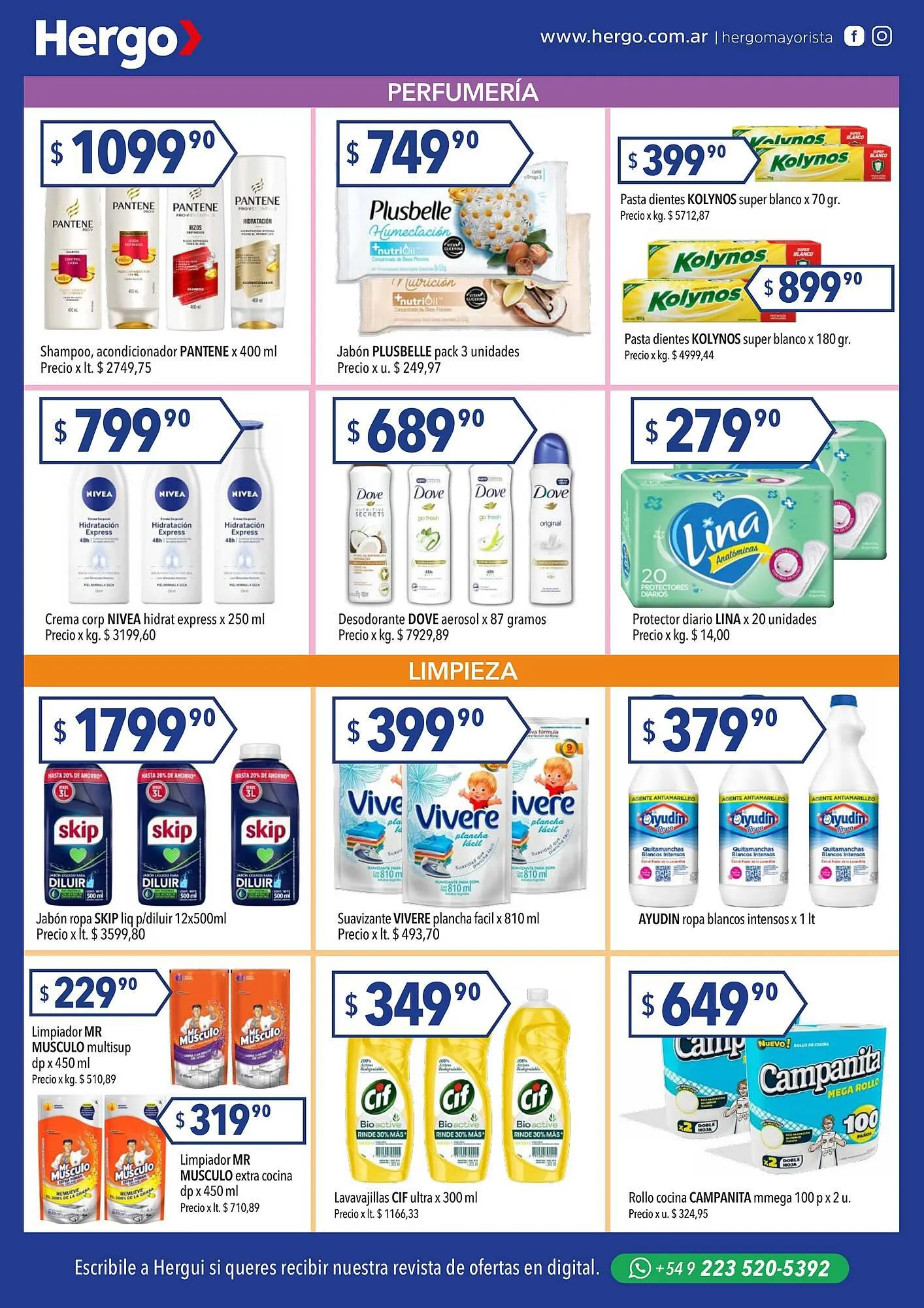 Ofertas de Catálogo Hergo 1 de noviembre al 7 de noviembre 2023 - Página 4 del catálogo