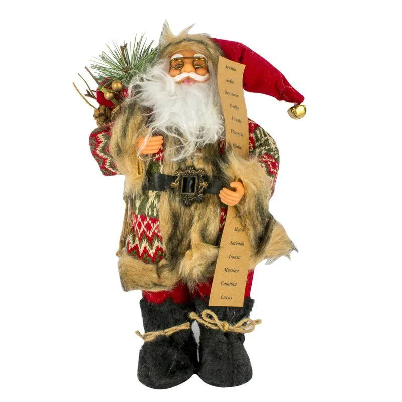 Adorno Navideño Santa Claus 30cm