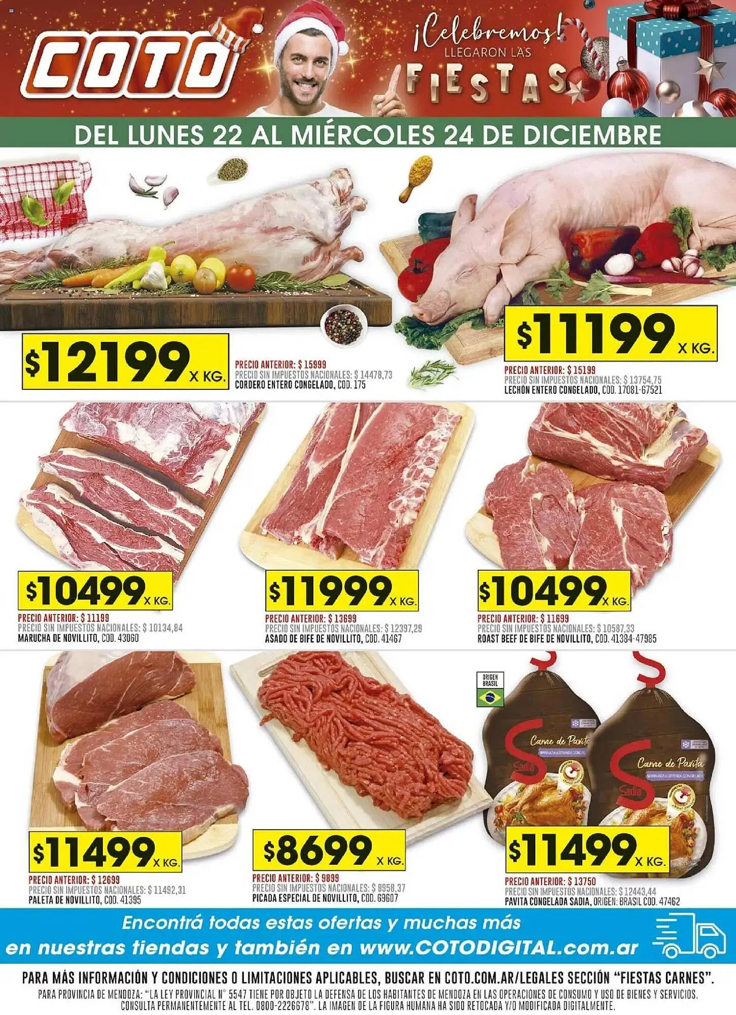 Ofertas de Catálogo Coto 22 de diciembre al 24 de diciembre 2025 - Página 1 del catálogo