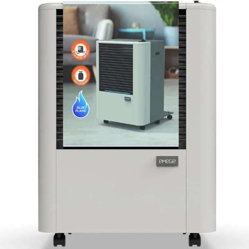 ESTUFA GARRAFERA EMEGE 4300Kcal GAS ENVASADO