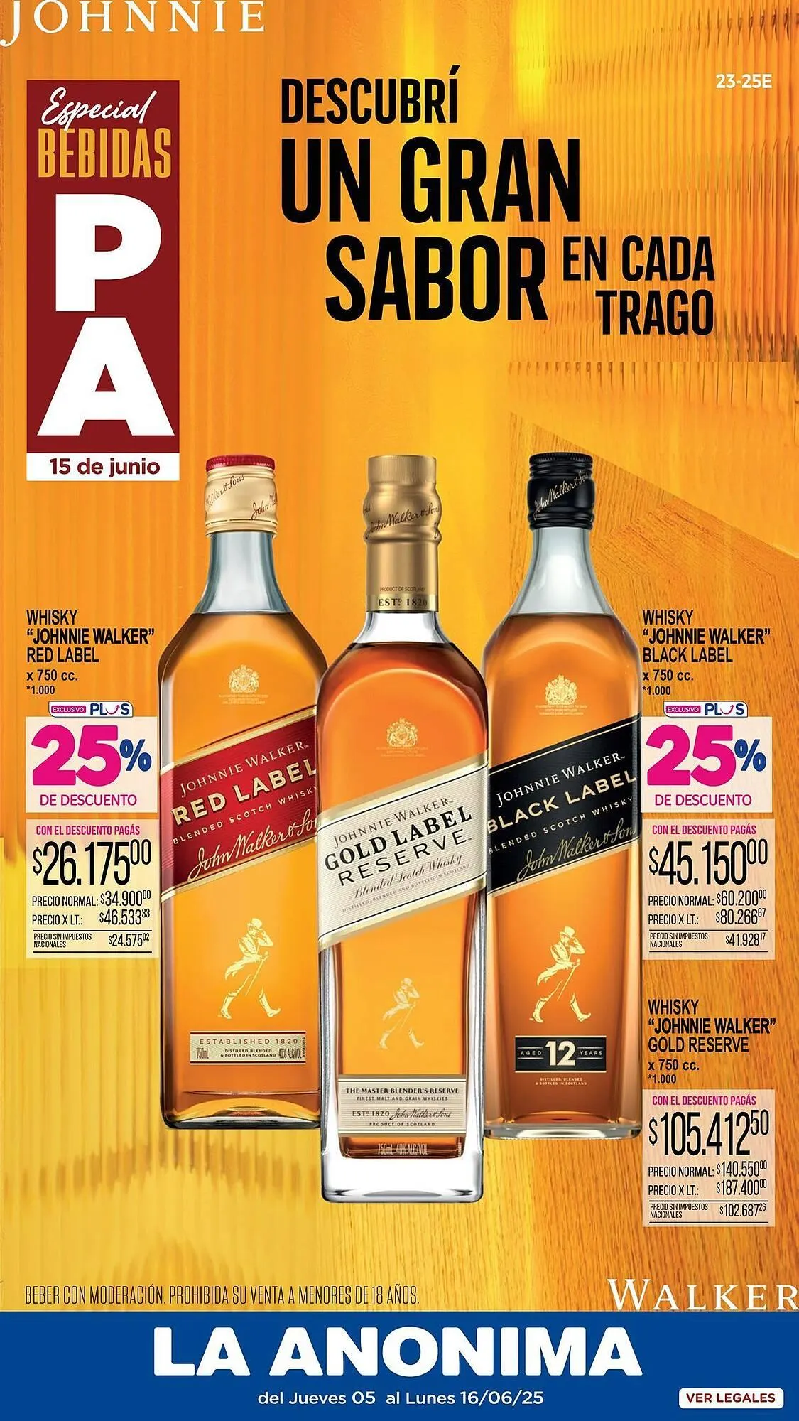 Ofertas de Catálogo La Anonima 5 de junio al 16 de junio 2025 - Página 1 del catálogo