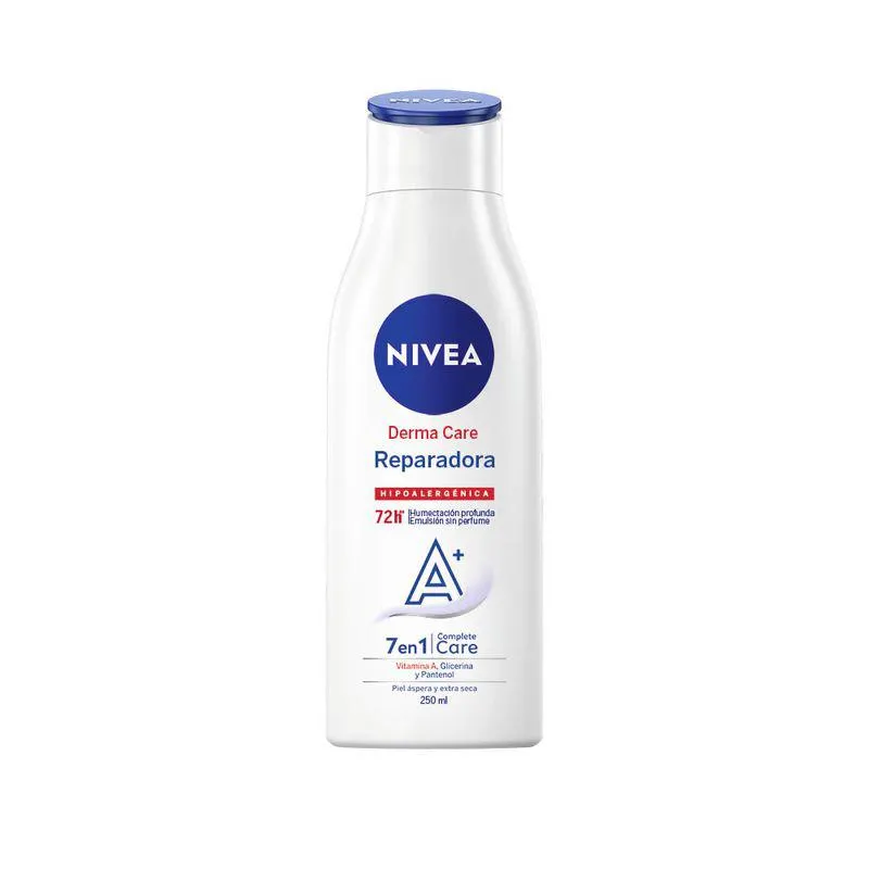 Crema Corporal Nivea Dermacare Reparadora Intensiva x 250 ml