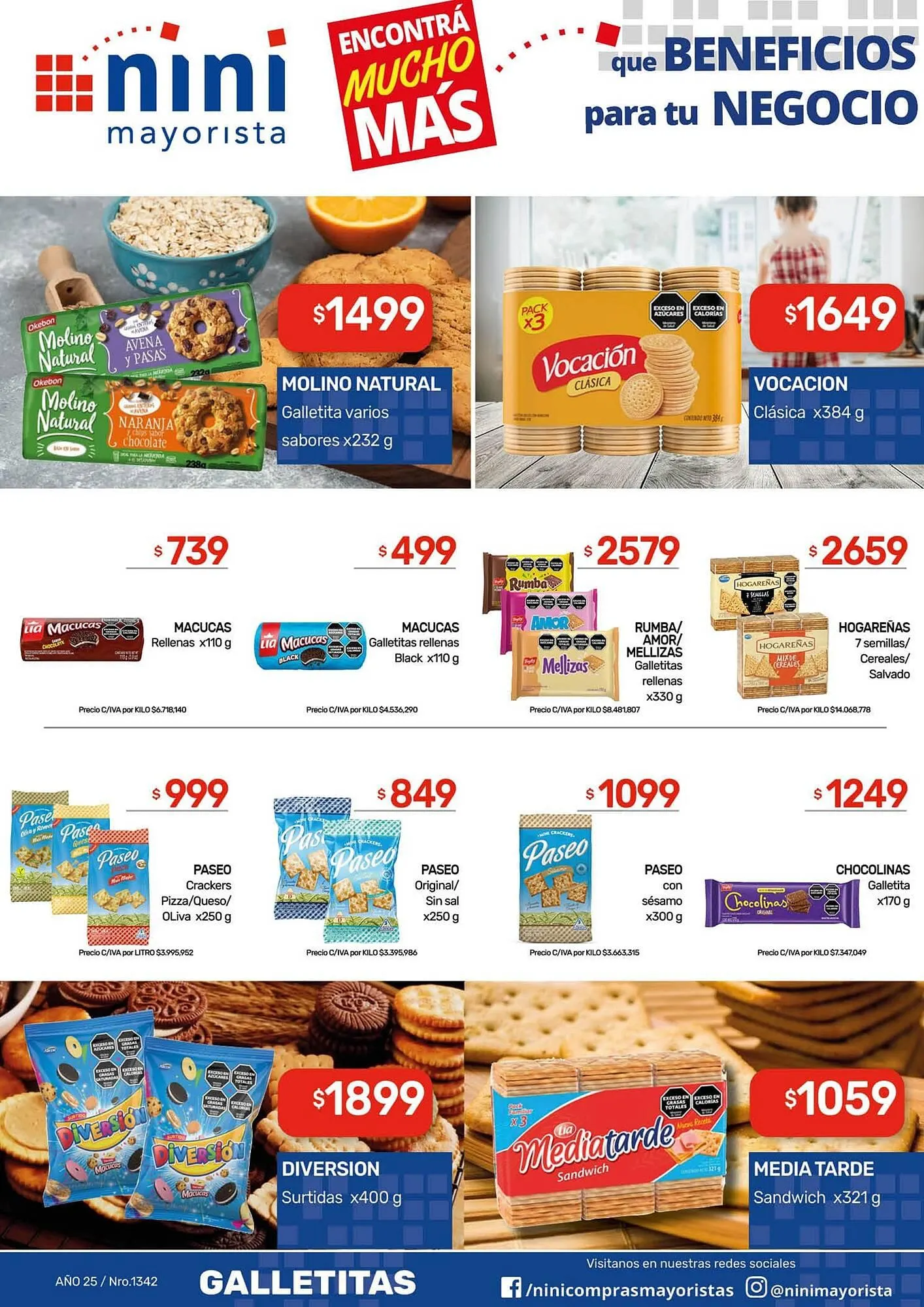 Ofertas de Catálogo Nini Mayorista 12 de enero al 18 de enero 2026 - Página 28 del catálogo