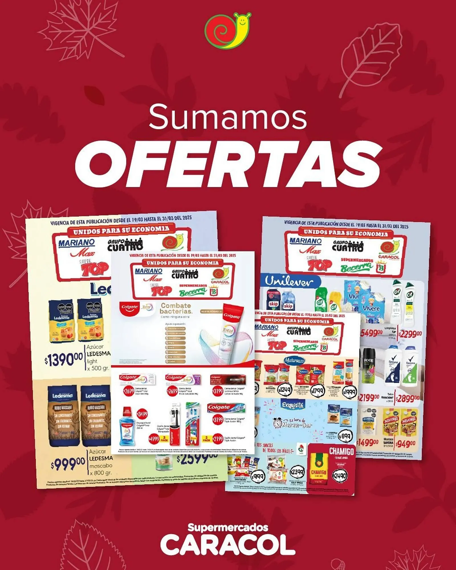 Ofertas de Catálogo Supermercados Caracol 20 de marzo al 31 de marzo 2025 - Página 1 del catálogo