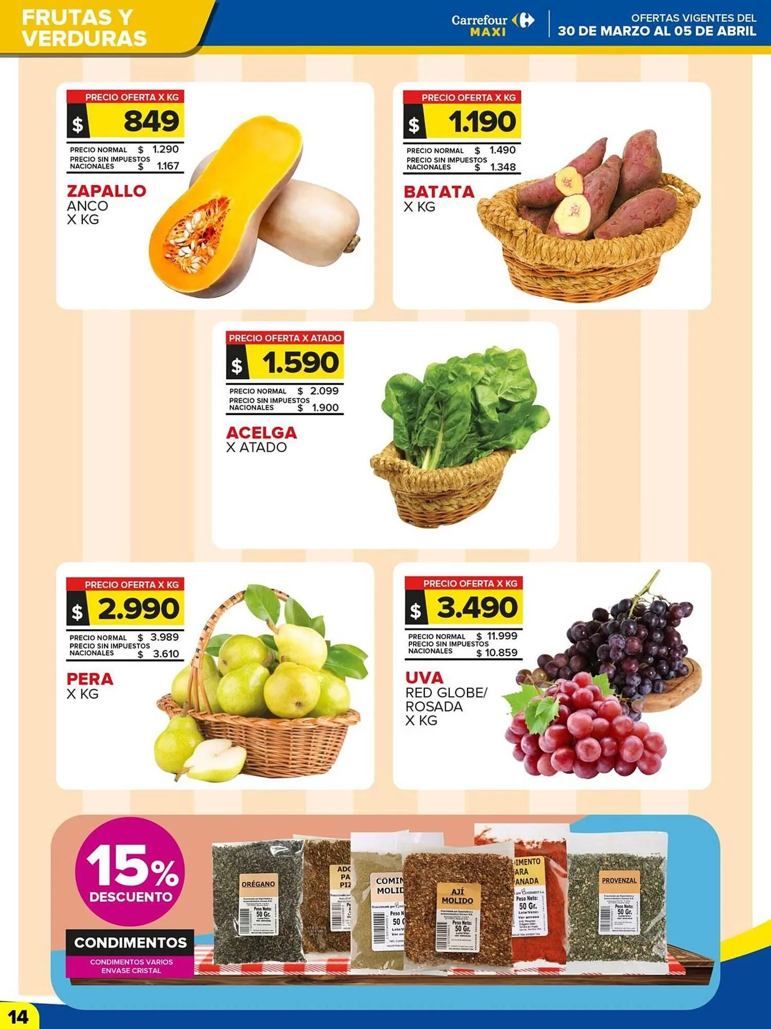 Ofertas de Folleto Carrefour Maxi 30 de marzo al 6 de abril 2026 - Página 16 del catálogo