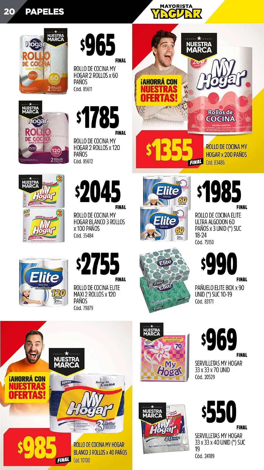 Ofertas de Catálogo Supermercados Yaguar 24 de marzo al 30 de marzo 2025 - Página 21 del catálogo