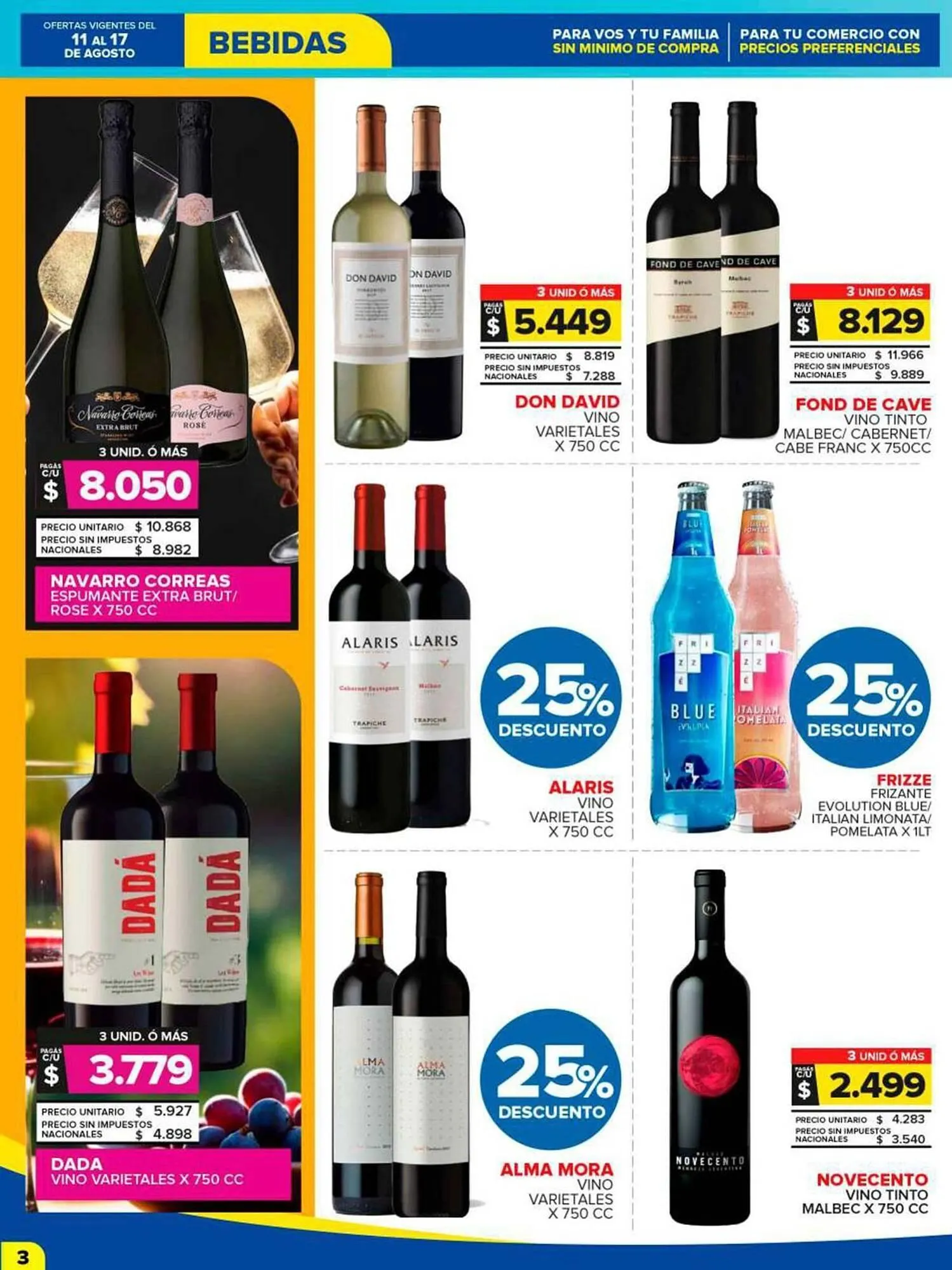 Ofertas de Catálogo Carrefour Maxi 11 de agosto al 17 de agosto 2025 - Página 3 del catálogo