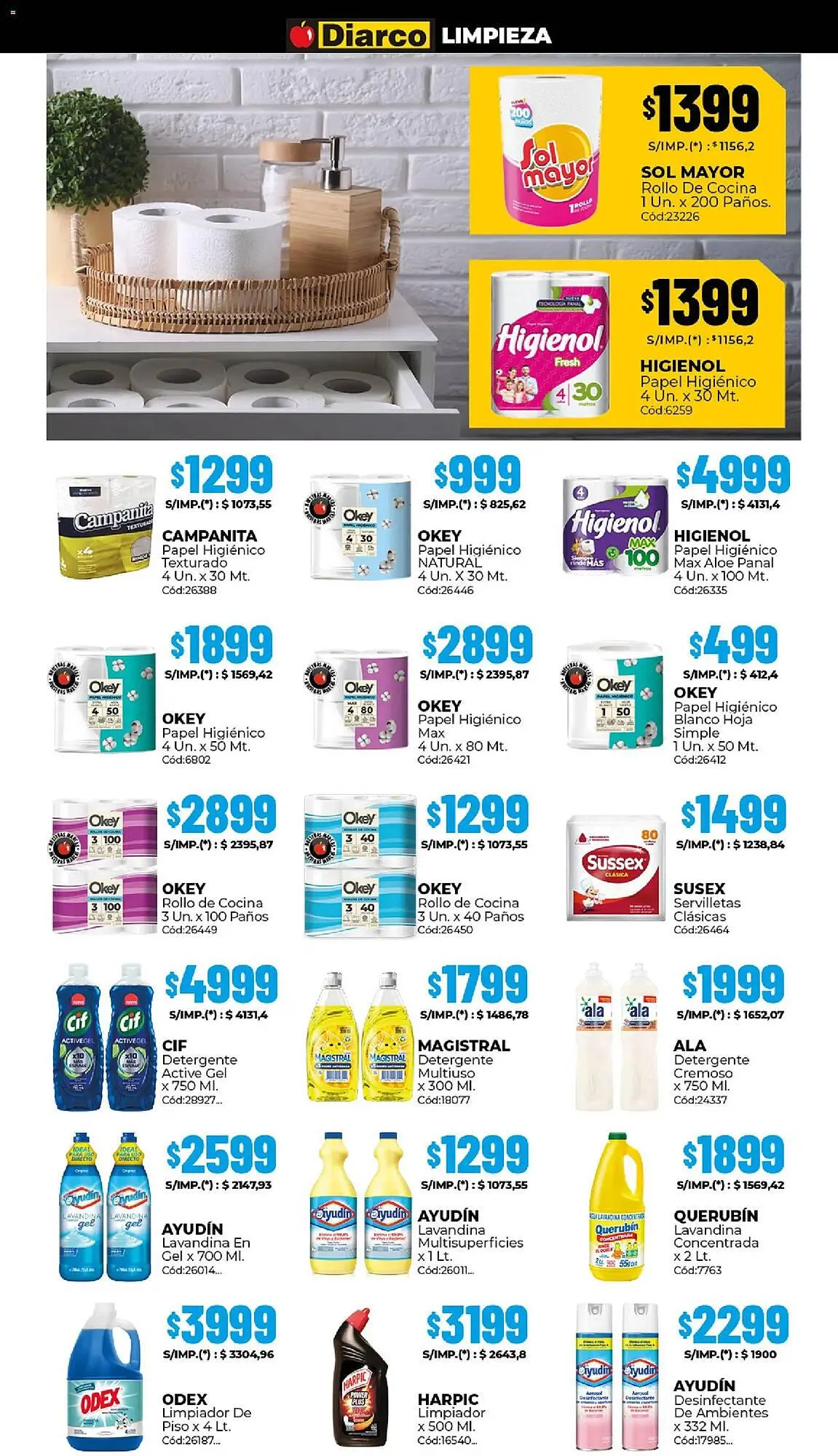 Ofertas de Catálogo Diarco 11 de mayo al 15 de mayo 2026 - Página 16 del catálogo