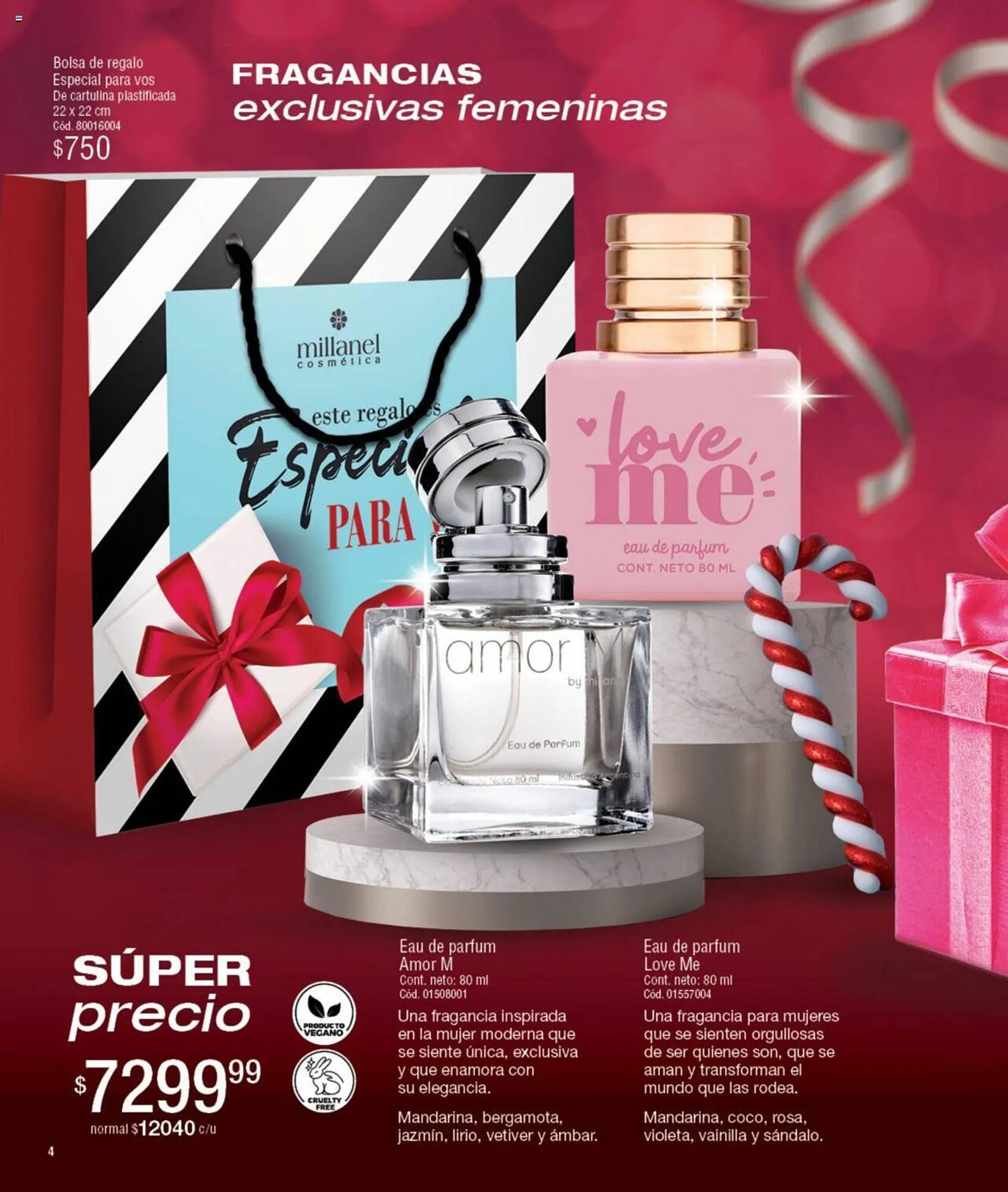 Ofertas de Catálogo Millanel Cosmética 13 de noviembre al 10 de diciembre 2023 - Página 4 del catálogo