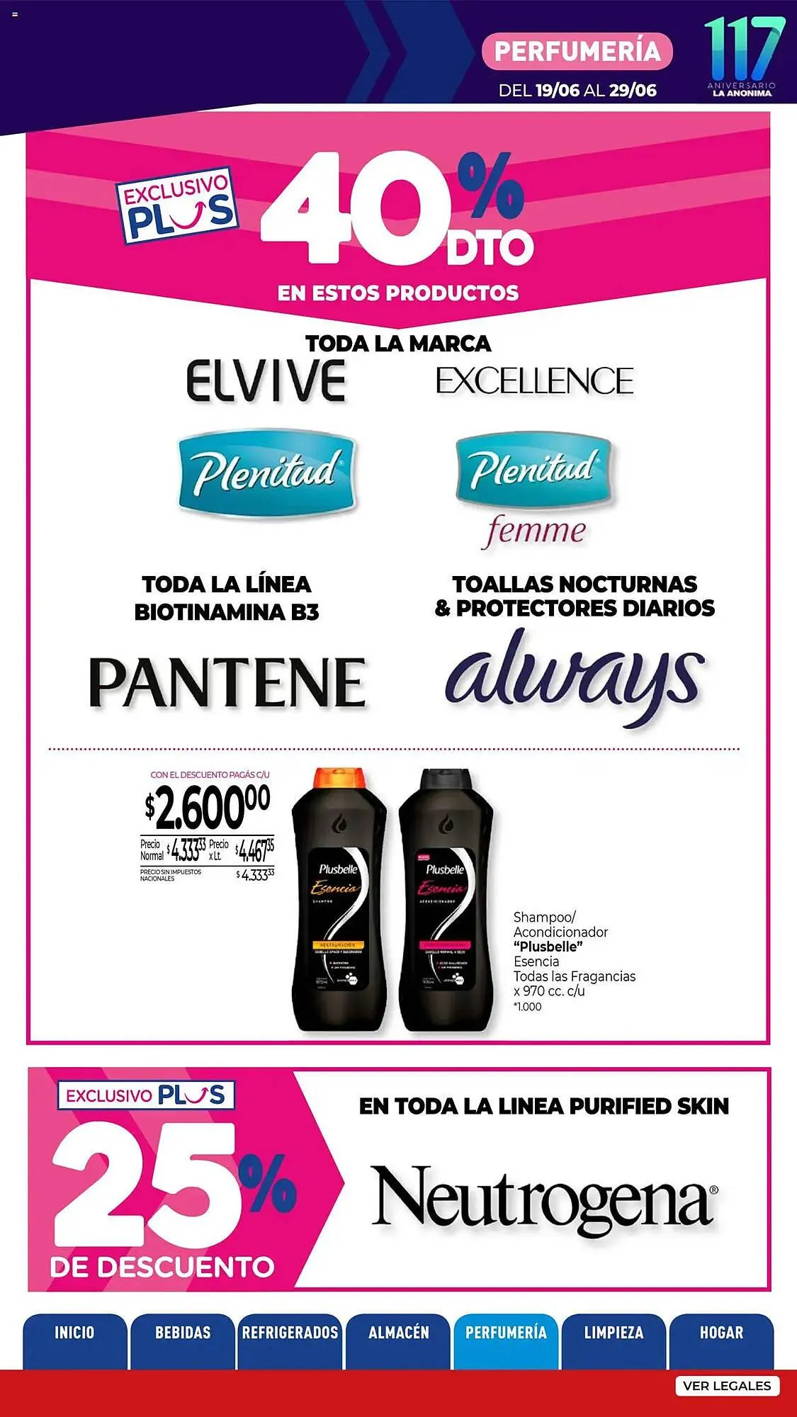 Ofertas de Catálogo La Anonima 19 de junio al 30 de junio 2025 - Página 32 del catálogo