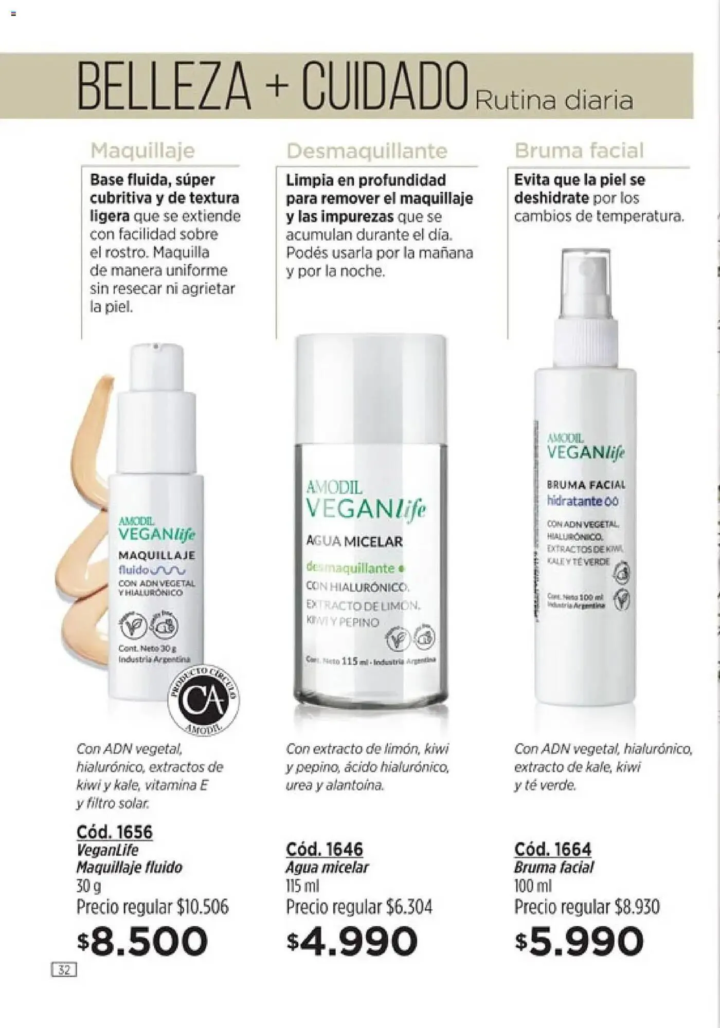 Ofertas de Catálogo Amodil 24 de marzo al 6 de abril 2025 - Página 32 del catálogo