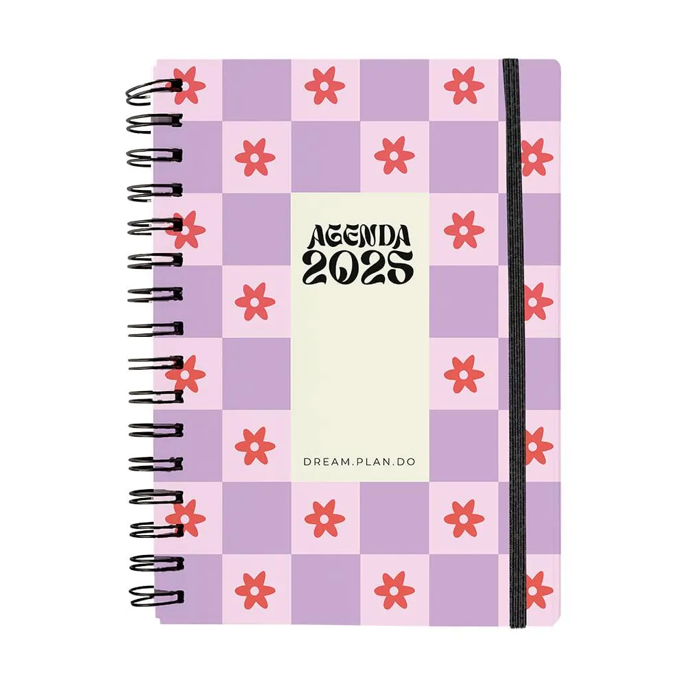 Agenda Anillada Damero A5 Simplicity Stationery Ola10