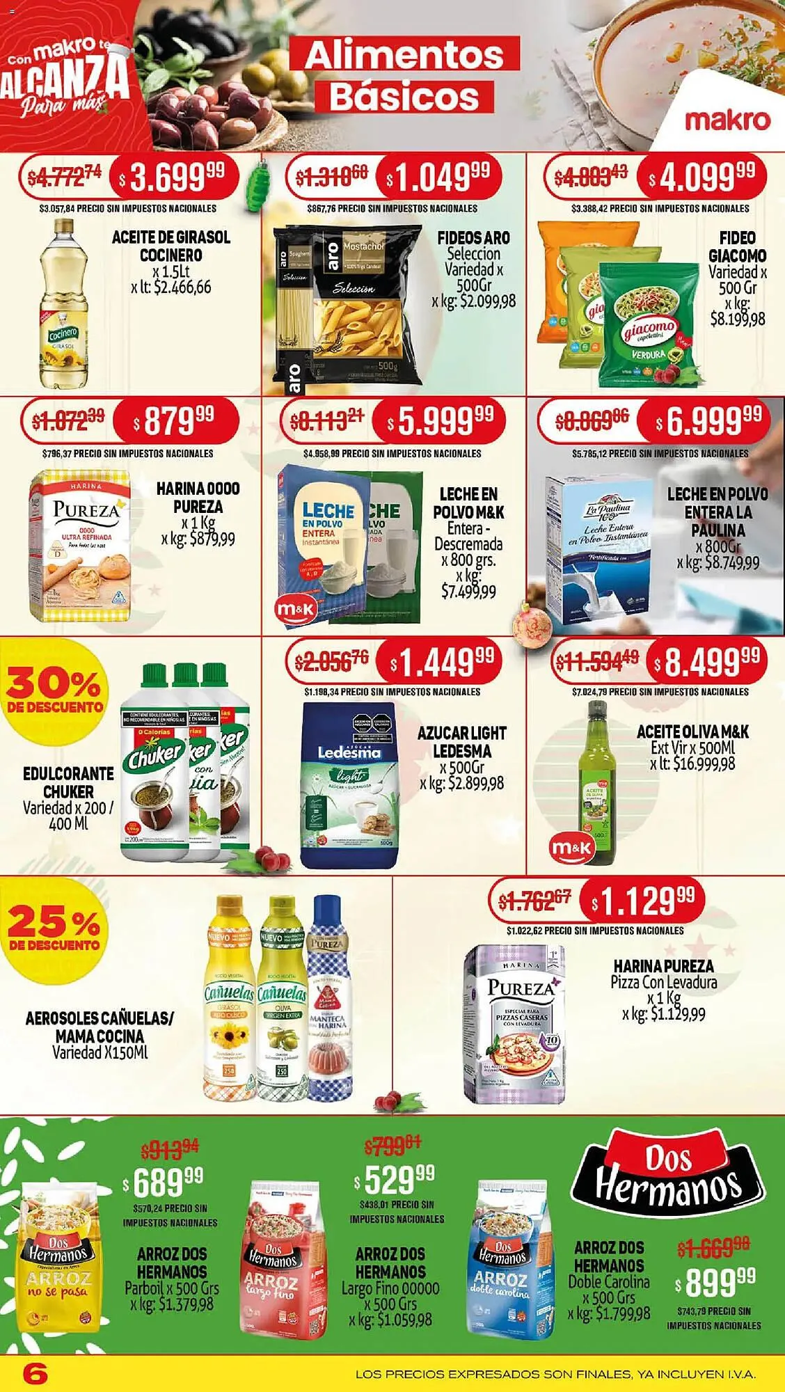 Ofertas de Catálogo Makro 18 de diciembre al 24 de diciembre 2025 - Página 6 del catálogo