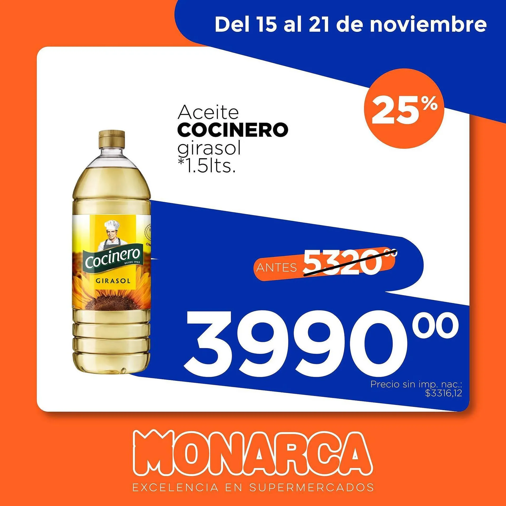Ofertas de Catálogo Supermercados Monarca 15 de noviembre al 21 de noviembre 2025 - Página 2 del catálogo