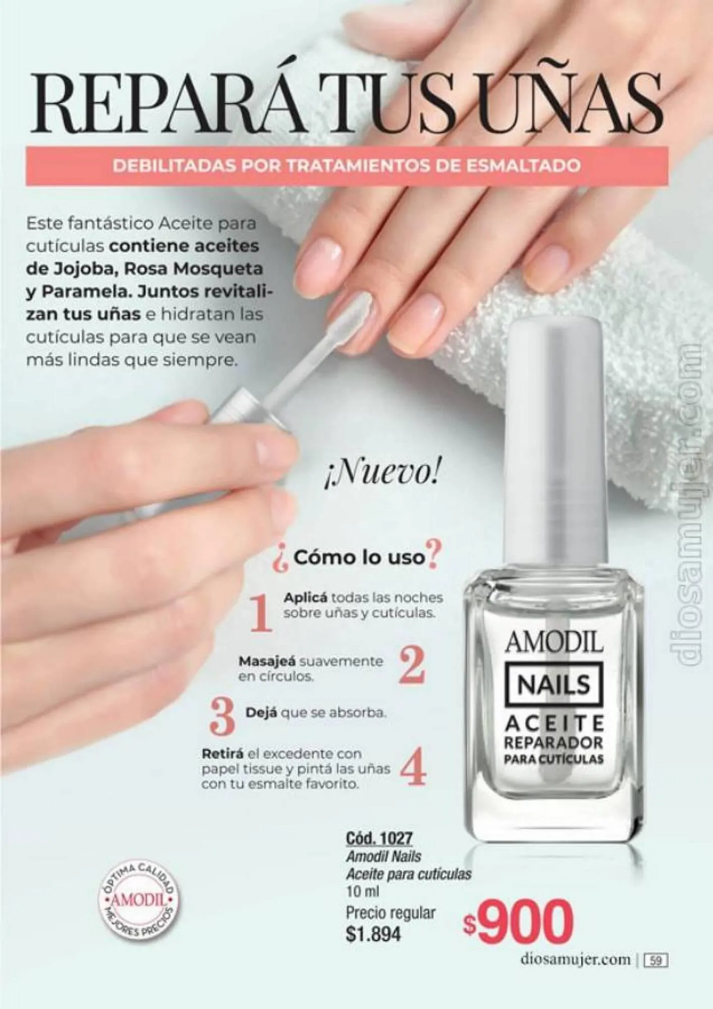 Ofertas de Catálogo Amodil 6 de septiembre al 10 de octubre 2023 - Página 59 del catálogo