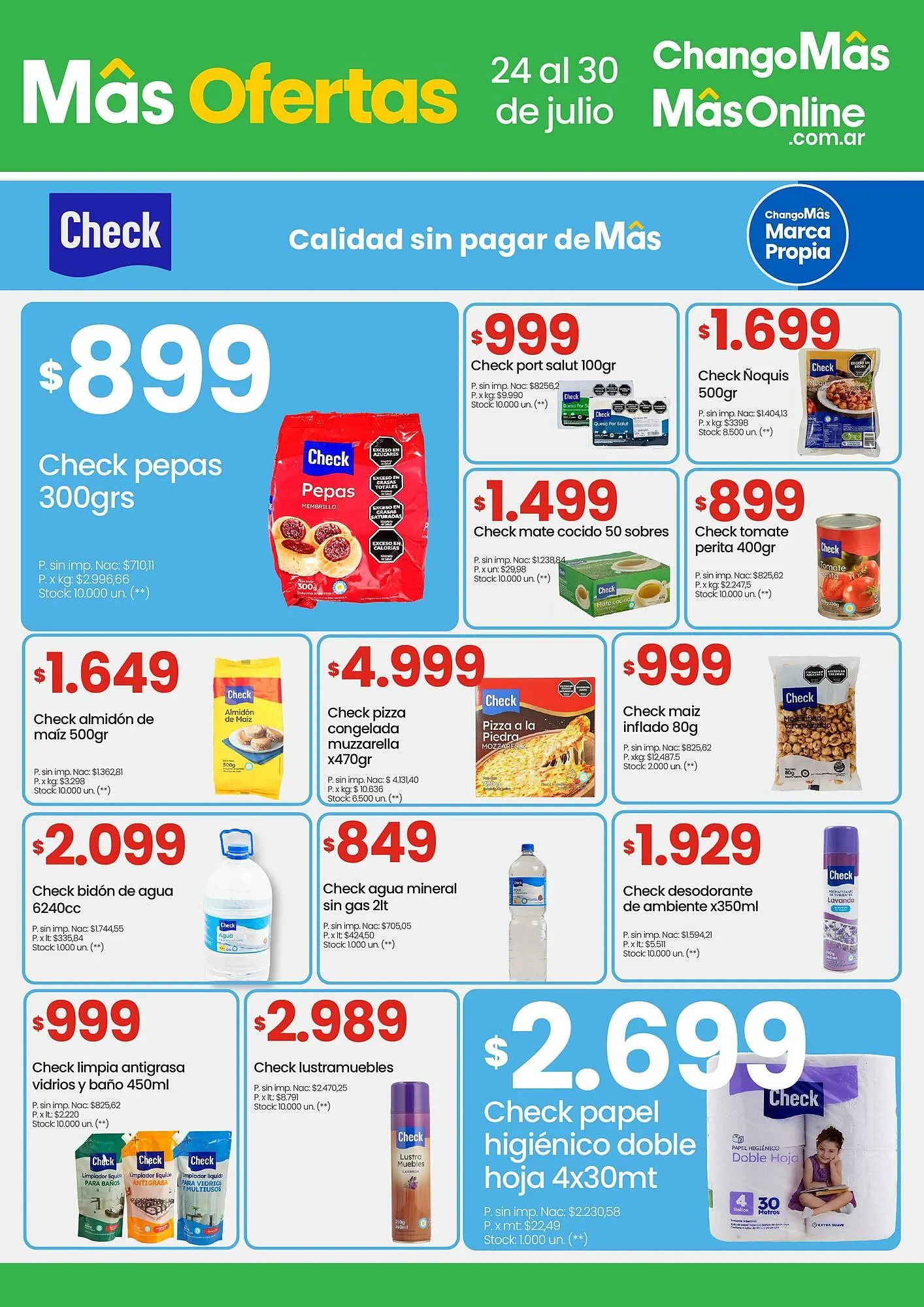 Ofertas de Catálogo Changomas 25 de julio al 30 de julio 2025 - Página 6 del catálogo