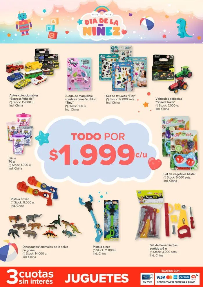 Ofertas de Catálogo Día de la Niñez Hiper 26 de julio al 19 de agosto 2024 - Página 34 del catálogo