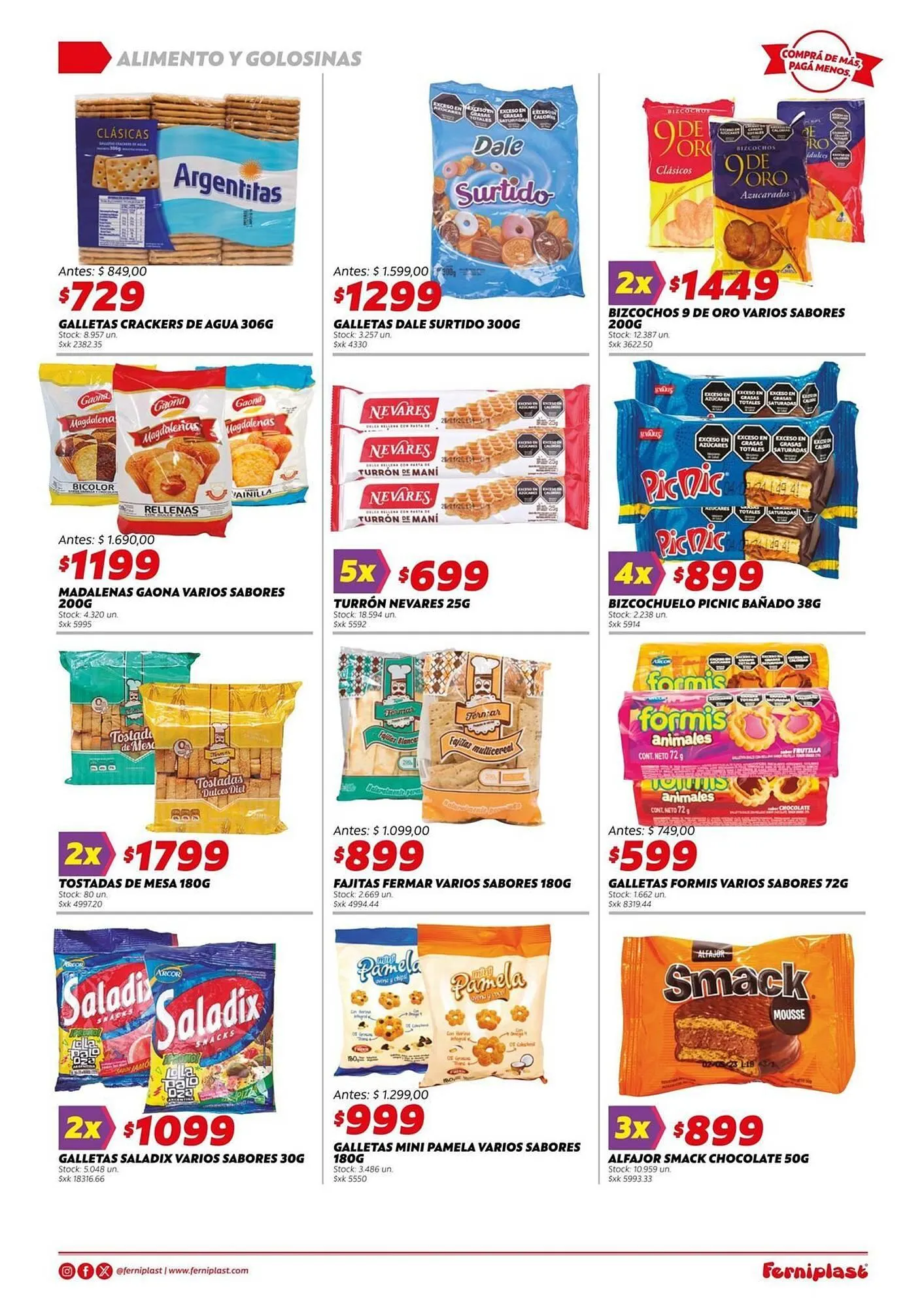 Ofertas de Catálogo Ferniplast 30 de abril al 21 de mayo 2025 - Página 11 del catálogo