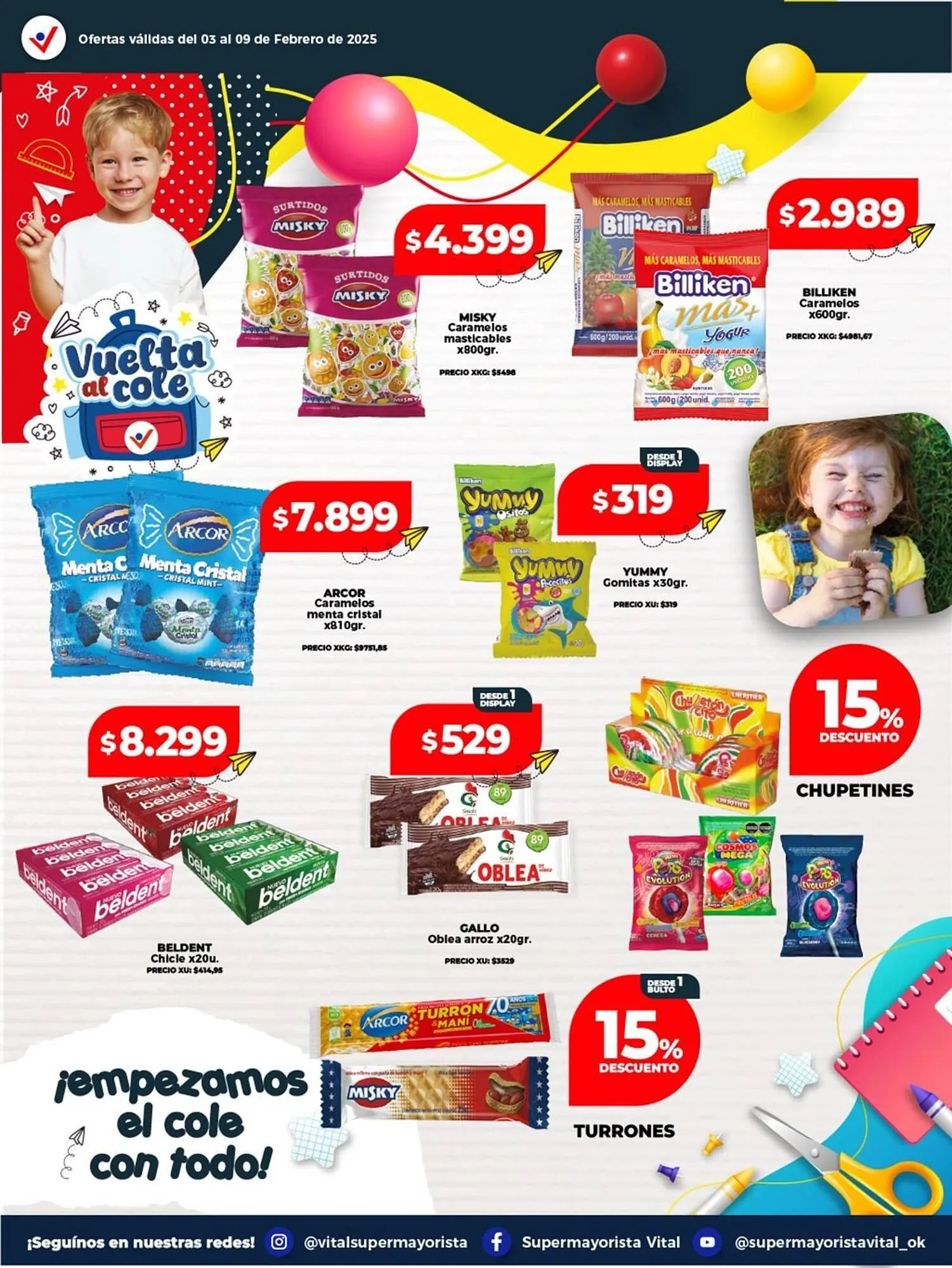 Ofertas de Catálogo Supermayorista Vital 3 de febrero al 9 de febrero 2025 - Página 12 del catálogo