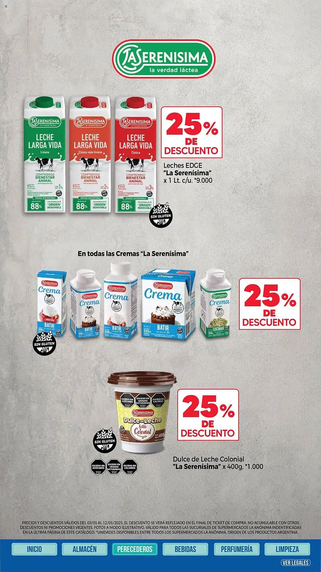 Ofertas de Catálogo La Anonima 3 de enero al 12 de enero 2025 - Página 18 del catálogo