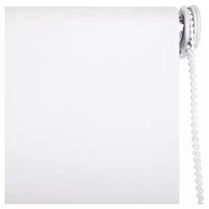 Cortina enrollable black out blanca 165 x 160 cm